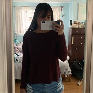 Maroon Sweater